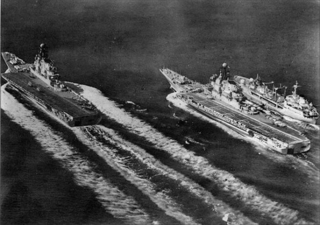 I 1940'erne, hangarskibe som en del af det var ikke den sovjetiske flåde. / Foto: livejournal.com