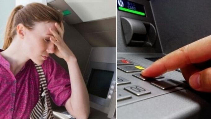 Hvad skal man gøre, hvis ATM-kort sidder fast: nyttige råd.