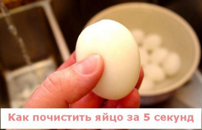 Hurtigere ingen steder: Sådan skrælle et æg kogt i 5 sekunder