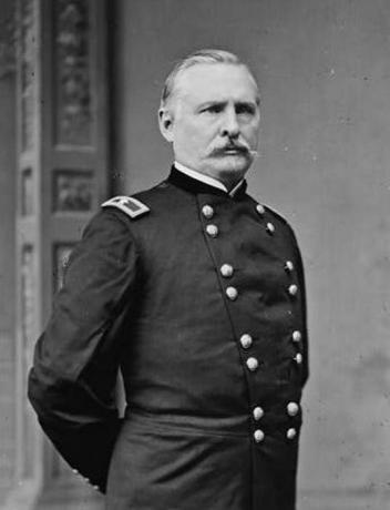 Brigadegeneral Richard Drum var en velkendt skikkelse i USA. / Foto: wikipedia.org