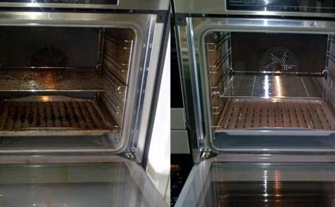 Den nemmeste og mest effektive måde at rense ovnen for fedt og sod