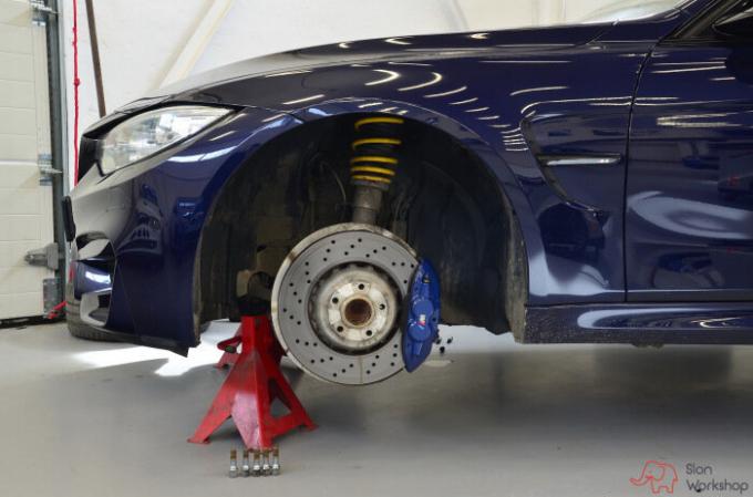 BMW Group er at udstyre sine biler bremse tørring system. | Foto: a.d-cd.net. 
