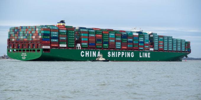 Containerskib CSCL Globe »