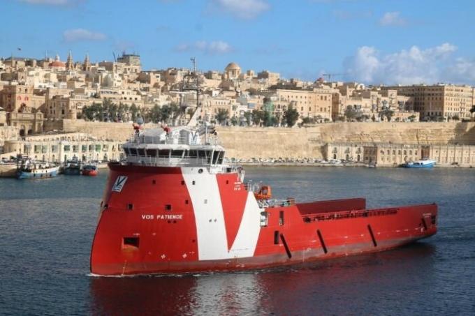 Skibsvedligeholdelse VOS Tålmodighed. | Foto: hellenicshippingnews.com.