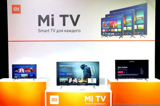 Xiaomi TV er nu i Rusland. Og de er billigere end alle