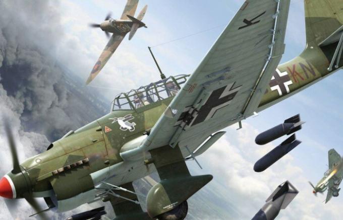 Hvorfor Junkers Ju 87 er ikke optrækkeligt understel under flyvningen.