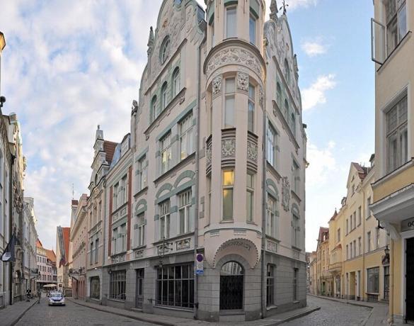 Pikk Street i Tallinn ( "The Adventures of Sherlock Holmes og Dr. Watson: Baskervilles Hund", 1981). | Foto: bigpicture.ru. 