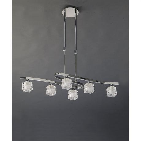 Belysning med stræklofter: 4 enkle typer med lamper