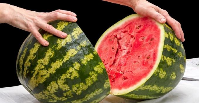 Sådan vælger du en moden og sød vandmelon