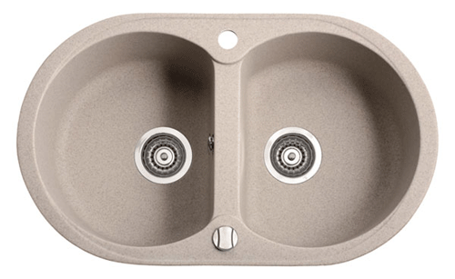 To-skål vask Marmorin DURO - europæisk kvalitet og ergonomi