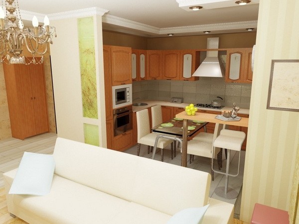 køkken og stue design