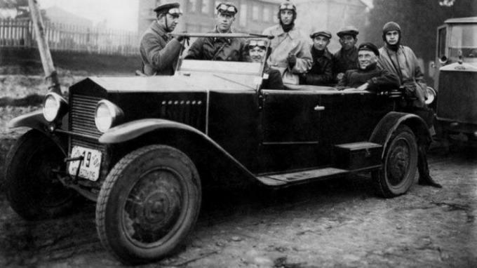 Bilen var en luksus før krigen.