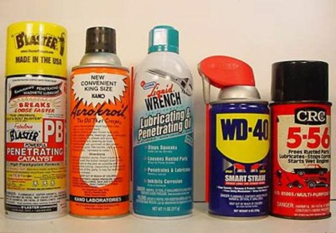 Berømte agent WD-40 og dets analoger. | Foto: popularmechanics.com.