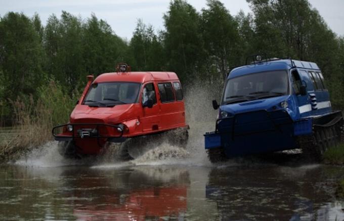 "Beaver" og "sneleopard" - russiske ATV