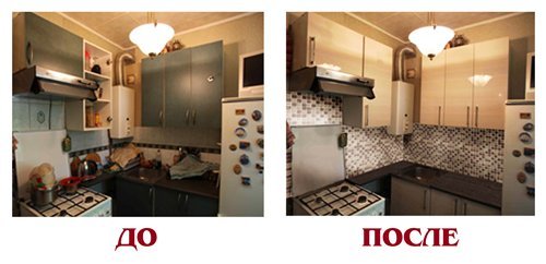 Smukke køkkener: hvor smukt og billigt at dekorere, renovere, gøre hyggeligt, bygge, udstyre, dekorere et lille klassisk køkkenværelse i en lejlighed med egne hænder, instruktioner, fotos, pris og videolektioner