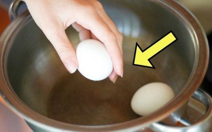 Kog æg, som kan renses i en brøkdel af et sekund.