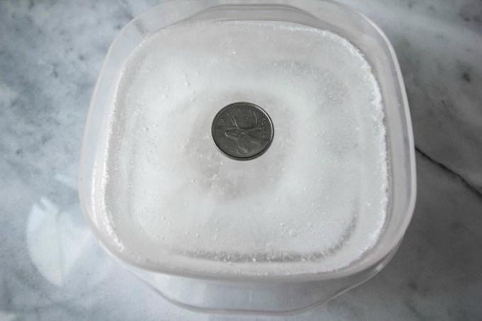 Metoden "mønter i fryseren"