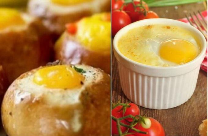  Æg til morgenmad: lækre opskrifter hurtigt.
