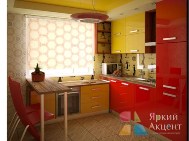 Kombinerede køkkener (45 fotos): hvordan man laver et gulrødt køkken sæt med egne hænder, instruktioner, foto og video tutorials