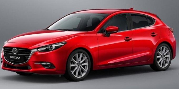 Subcompact Mazda 3 et fremragende valg for manden.