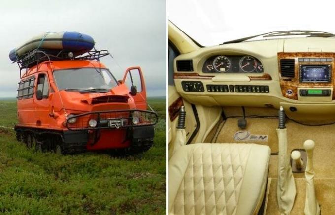 "Beaver" og "sneleopard" - indenlandske ATV